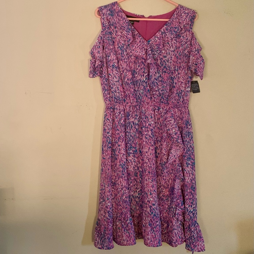 Simply Styled by Sears Missy Fashion Dress With Lining Size 10